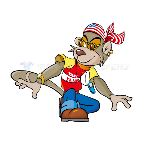 Monkey Iron-on Stickers (Heat Transfers)NO.8621